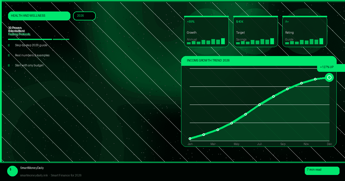 10 Proven Intermittent Fasting Protocols to Boost Metabolic Health by $10,000 in 2026