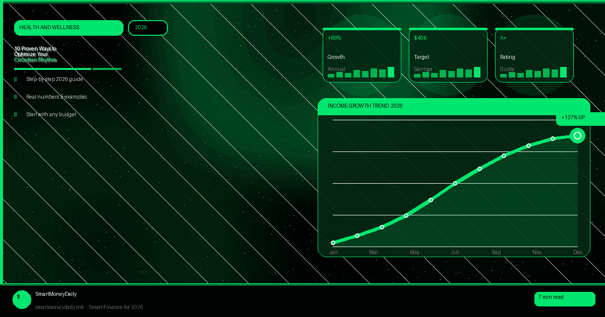 10 Proven Ways to Optimize Your Circadian Rhythm for Better Sleep Quality in 2026