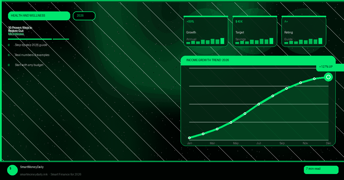 10 Proven Ways to Restore Gut Microbiome Balance and Overcome IBS in 2026 with $1,000 Investment