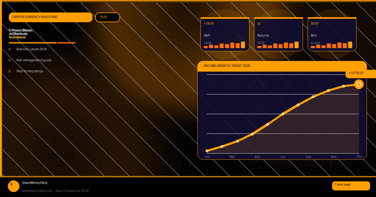 5 Proven Bitcoin vs Ethereum Investment Strategies to Earn $10,000/Year in 2026