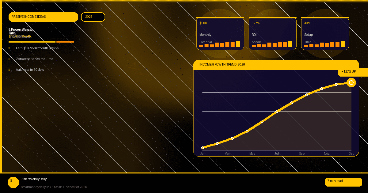5 Proven Ways to Earn $10,000/Month Passive Income from Digital Products on Gumroad in 2026