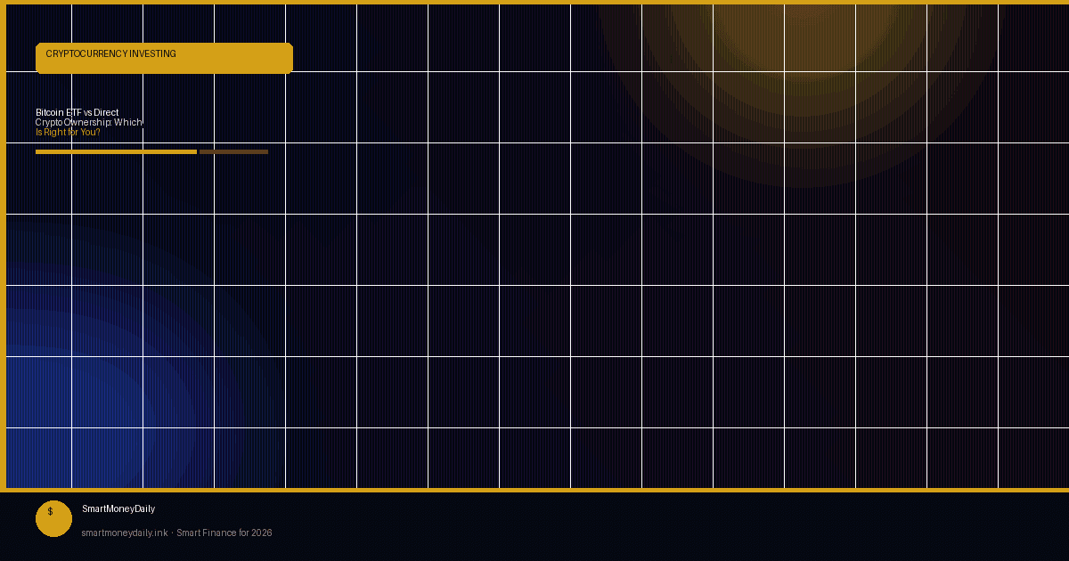 Bitcoin ETF vs Direct Crypto Ownership: Which Is Right for You?