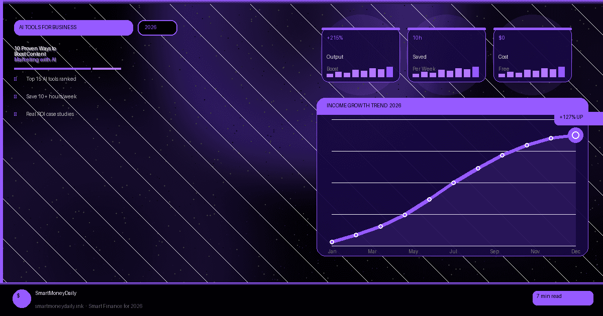 10 Proven Ways to Boost Content Marketing with AI and Earn $10,000/Month in 2026