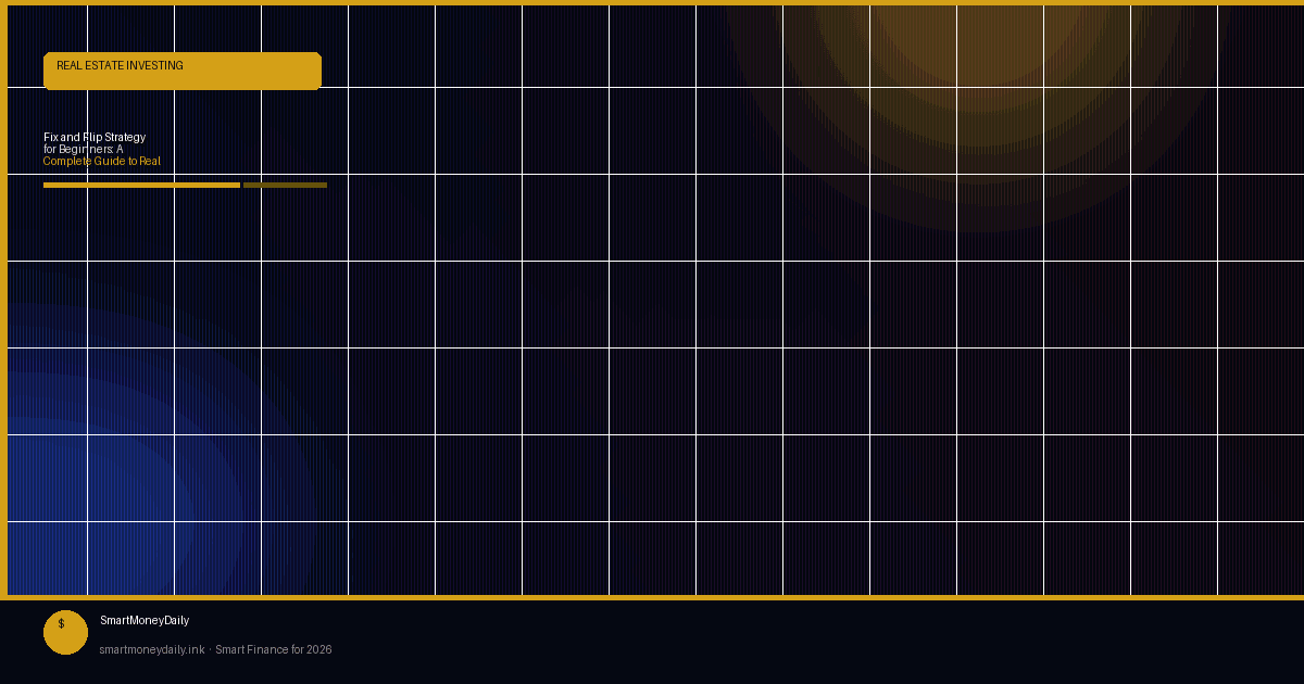 Fix and Flip Strategy for Beginners: A Complete Guide to Real Estate Investing