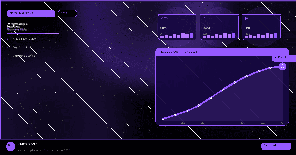 10 Proven Ways to Boost Email Marketing ROI by $10,000/Year with AI Automation in 2026