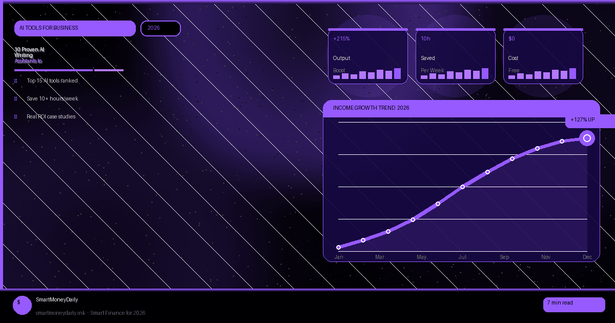 10 Proven AI Writing Assistants to Boost Business Copywriting and Email Marketing by $10,000/Month in 2026