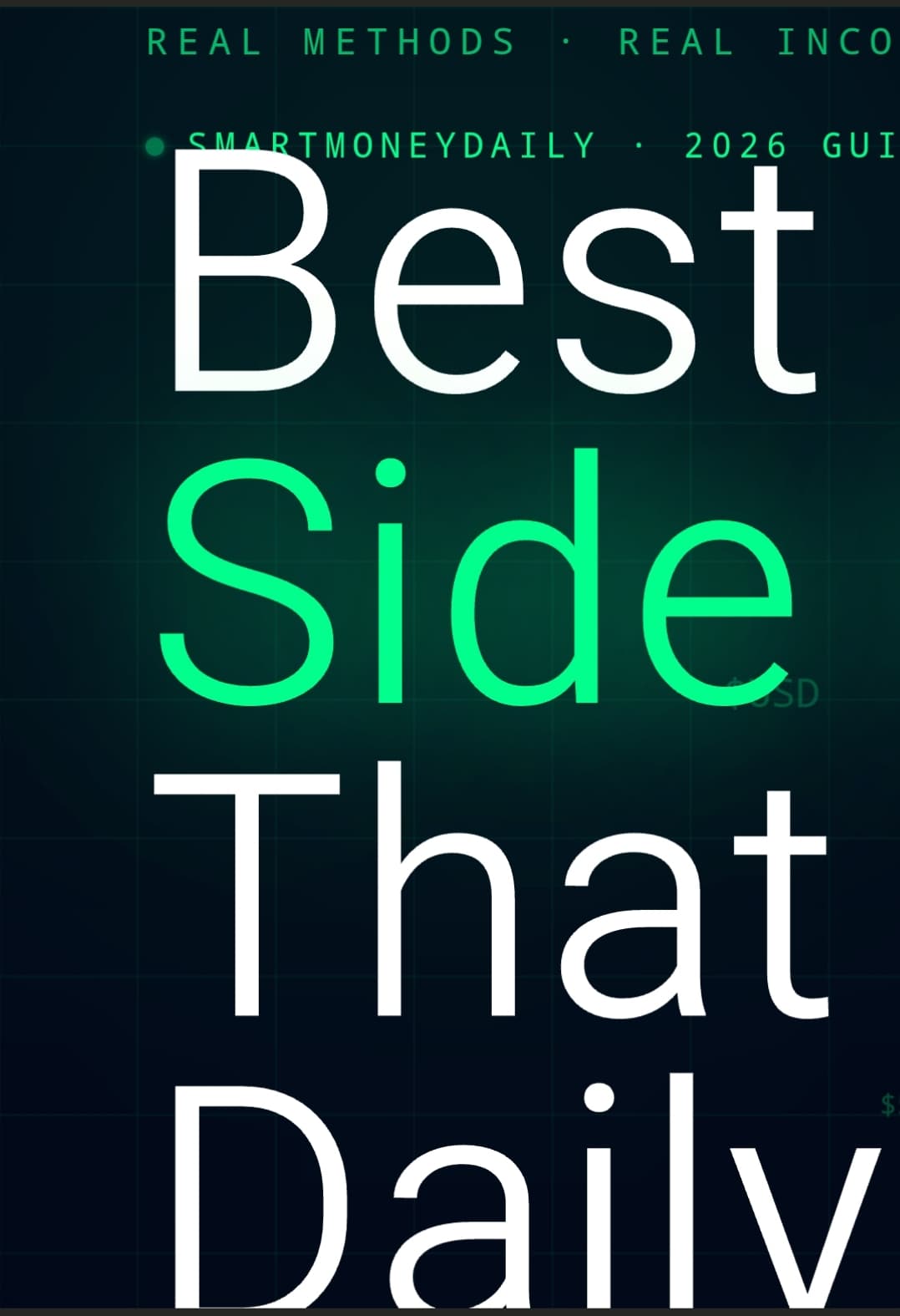 Best AI Side Hustles That Pay Daily in 2026 (Real Methods That Actually Work)