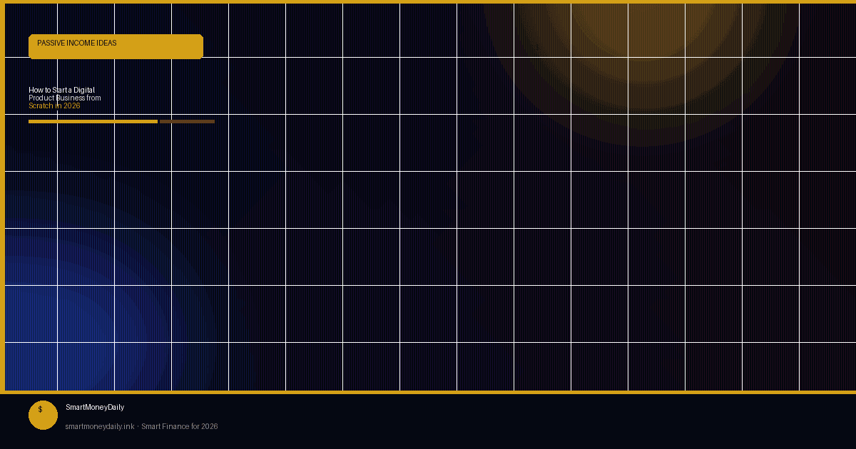 How to Start a Digital Product Business from Scratch in 2026