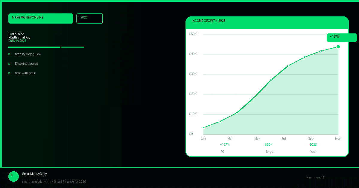 Best AI Side Hustles that Pay Daily in 2026
